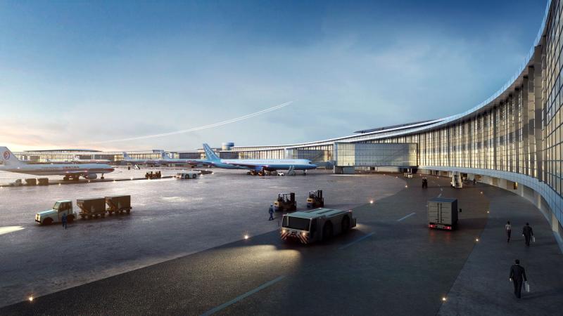 浦東國際機(jī)場三期衛(wèi)星廳